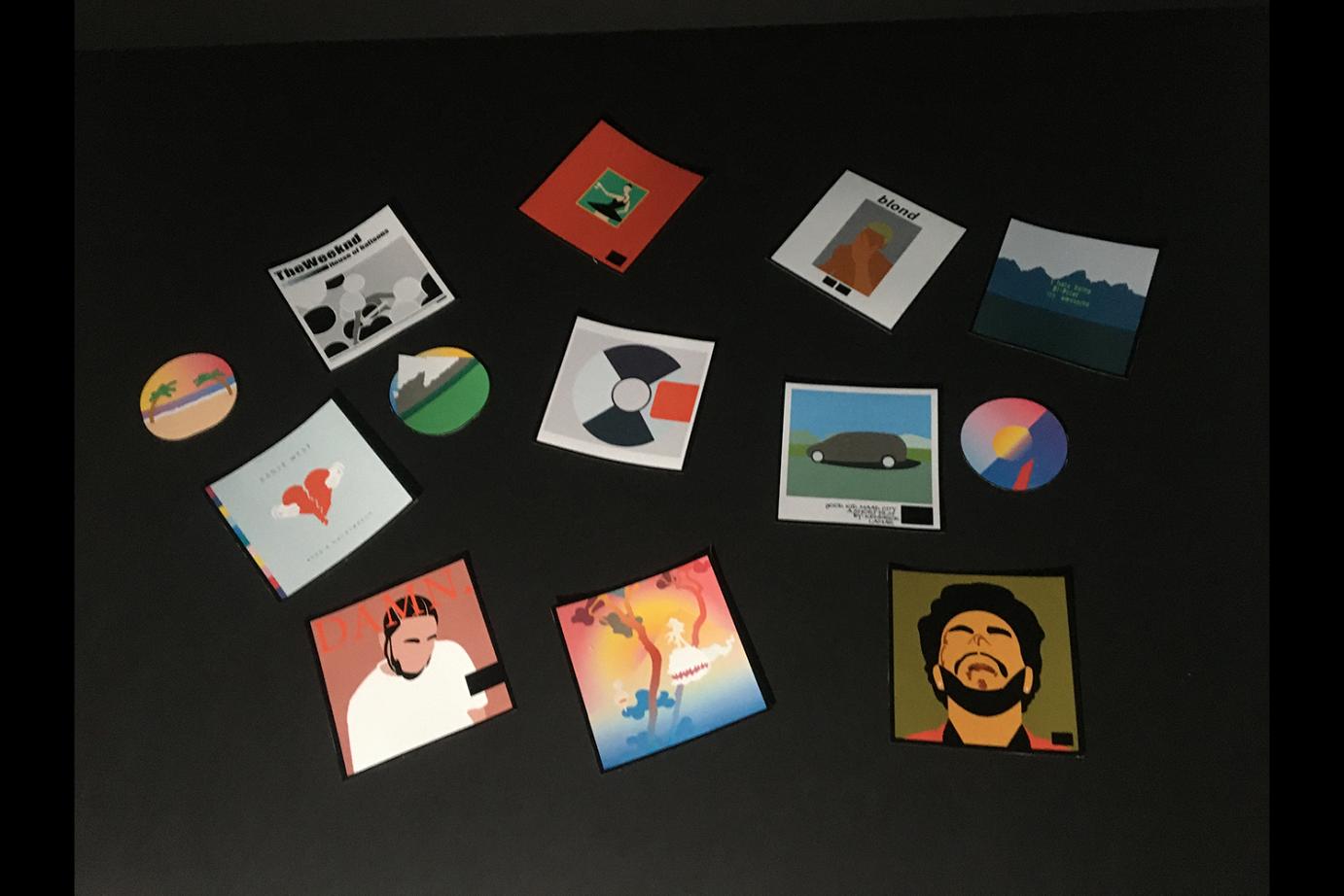 Album collage: Analog Illustration by Tyler Crissman