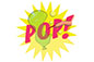 Pop! Soda: Product Logo by August Hattiangadi