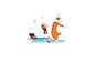 Calvin and Hobbes: A2 Digital Illustration by Zoe Parker