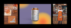 Jettie: Jet Set Cocktails: Product Triptych by Cambria Cook