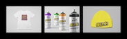 SKUNK Spray Paint: Product Triptych by Jensen McDonell