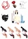 Stuck to you (stickers for friends): A2 Digital Illustration by Athena Driesen