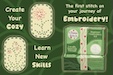 Cross Stitch Product Design: Magazine Ad by Griffin Polika-Engle