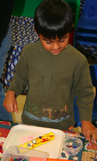anirudth making a magic baton