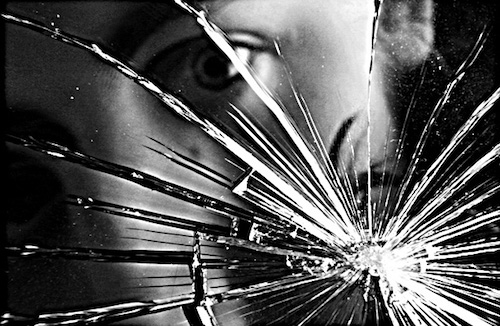 cracked mirror